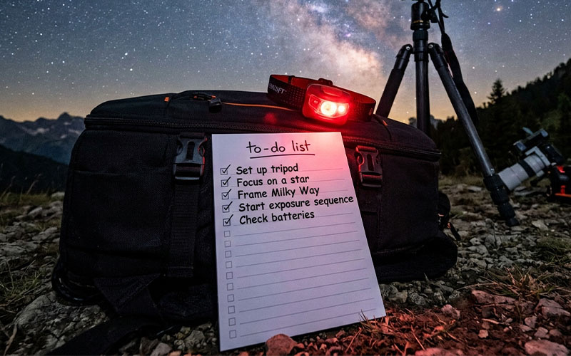 The printable field checklist