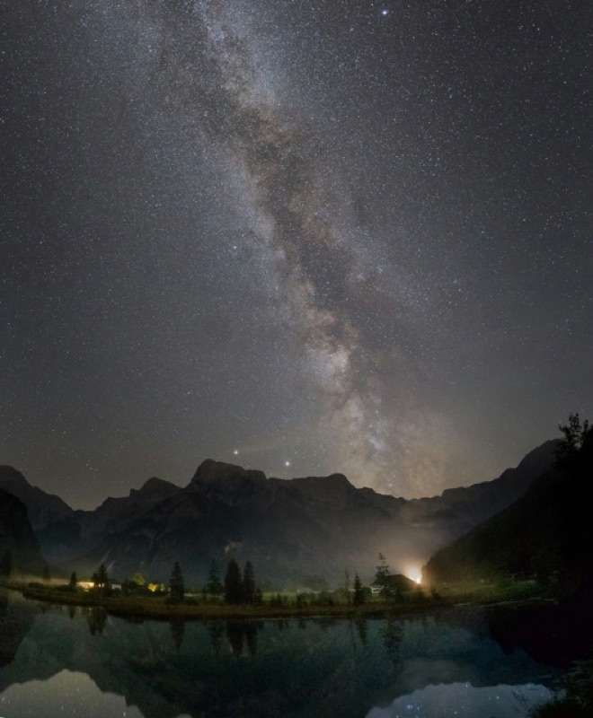 Milky Way photo by Sébastien, a reader of the guide