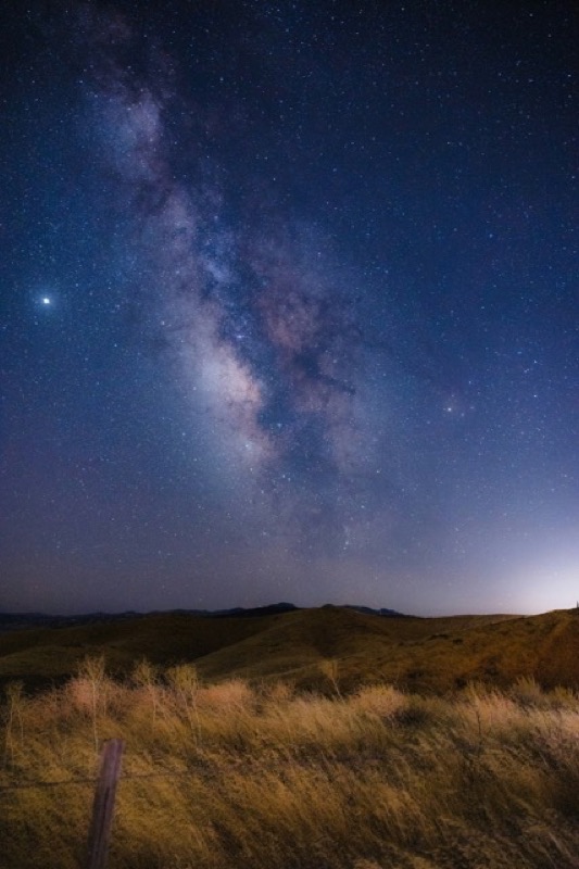 Milky Way photo by Jason, a reader of the guide